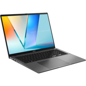 ASUS 16'' Vivobook S16 M3607GA, WUXGA OLED, Procesor AMD Ryzen™ AI 7 445 (8M Cache, up to 4.6 GHz), 16GB DDR5, 1TB SSD, AMD Radeon 840M, No OS, Matte Gray