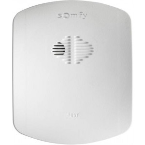 Somfy Senzor de fum TaHoma cu alarma Integrata pentru detectarea incendiilor