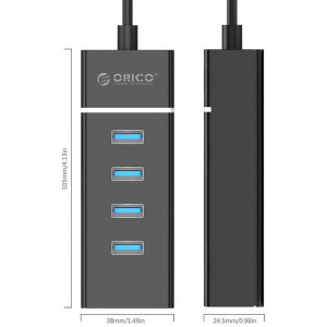 Orico W6PH4-U3 USB 3.0, negru