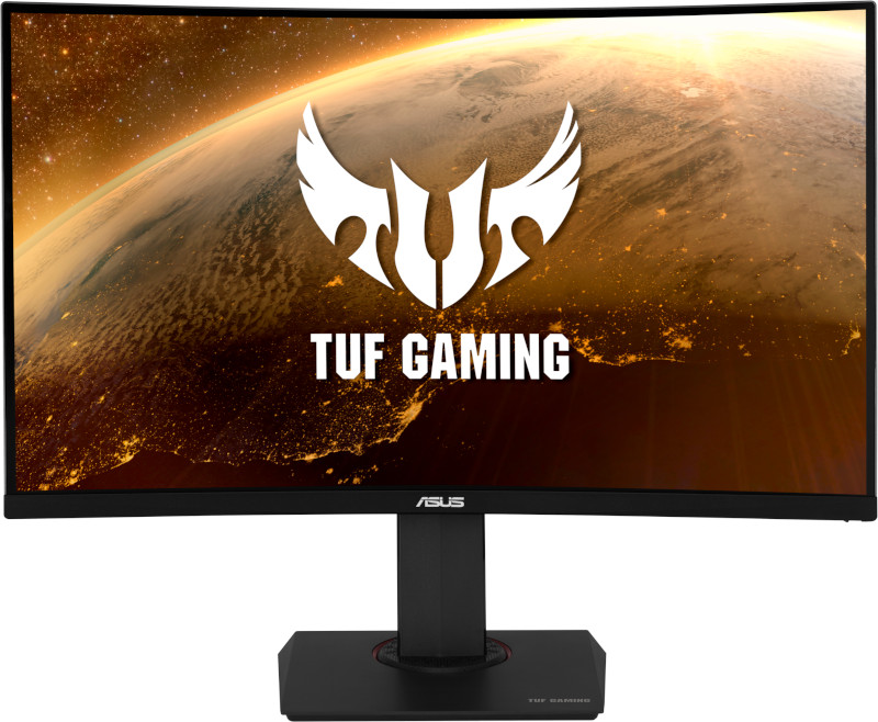 Monitor LED ASUS Gaming TUF VG32VQR Curbat 31.5 inch 1 ms Negru HDR FreeSync Premium 165 Hz