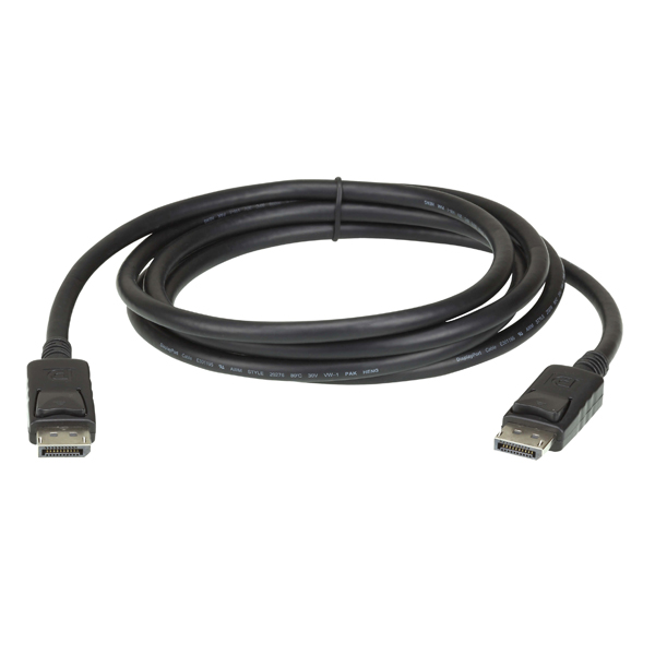 Cablu video ATEN 2L-7D03DP-1 DisplayPort Male - DisplayPort Male, 3m, negru