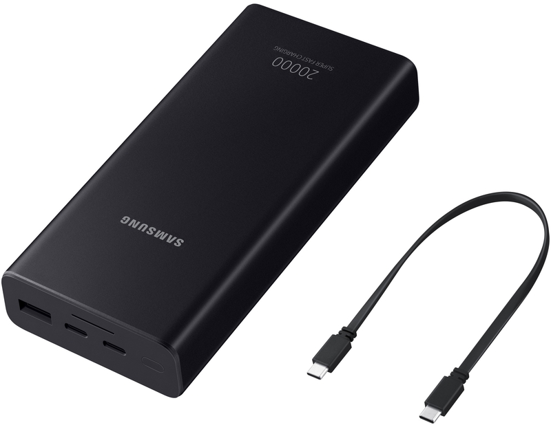 Baterie externa Samsung EB-P5300, 20.000 mAh, 1x USB, 2x USB-C Dark Grey