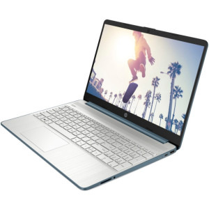 HP 15.6'' 15s-eq2010nq, FHD IPS, Procesor AMD Ryzen™ 7 5700U (8M Cache, up to 4.3 GHz), 8GB DDR4, 512GB SSD, Radeon, Free DOS, Spruce Blue