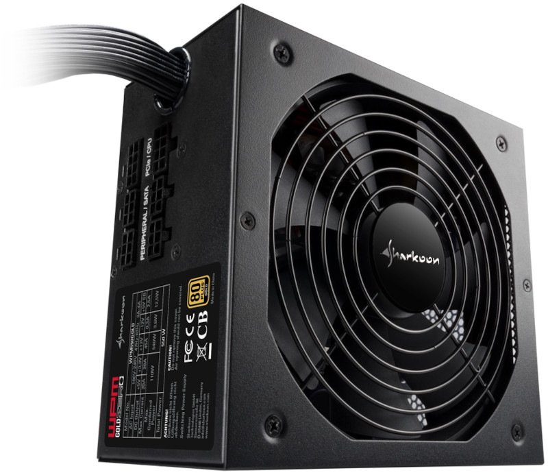 Sursa Sharkoon WPM Gold ZERO, 80+ Gold, 750W