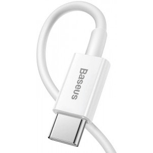 Baseus Superior CATLYS-02, USB-C Male la Lightning Male, 0.25 m, White