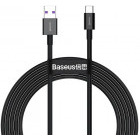 Cablu de date / adaptor Baseus Superior CAMYS-A01, USB Male la microUSB Male, 2 m, Black
