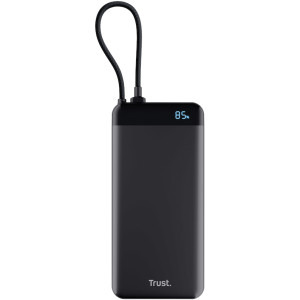 Trust Fiera, 20000 mAh, 2x USB, Black
