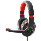 Casti Gaming Esperanza EGH330B Crow Black/Red