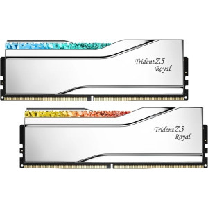 Memorie G.Skill Trident Z5 Royal 32GB DDR5 6400MHz CL30 Dual Channel Kit Silver