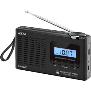 Akai Radio portabil APR-600 0.8W Black