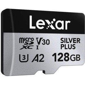 Lexar microSDXC Professional Silver Plus UHS-I 128GB