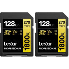 Card memorie Lexar SDXC Pro 1800x UHS-II 128GB - 2 pack