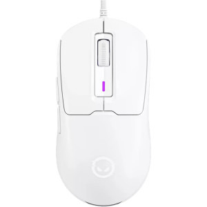 Mouse Gaming LORGAR MSA10 Ultralight RGB White