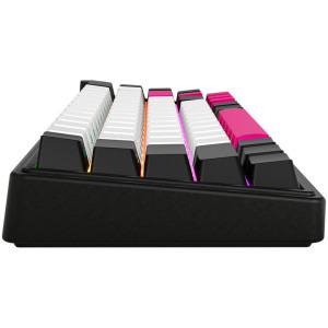 LORGAR KBP70MW Pro TKL RGB Toxic Purple Linear Switch Black/Red Mecanica
