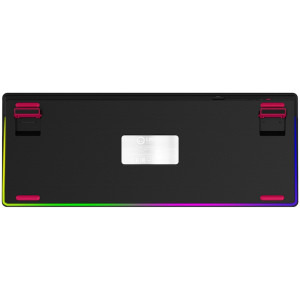 LORGAR KBP70TKLW Pro RGB Toxic Purple Linear Switch Black/Red Mecanica