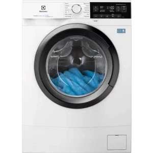 Masina de spalat rufe Electrolux EWS6326DE, Slim, 6 kg, 1200 RPM, Clasa A, Inverter, SensiCare, AntiAllergy, TimeManager, Alb