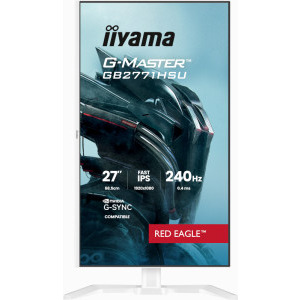IIyama Gaming Red Eagle G-MASTER GB2771HSU-W1 27 inch FHD IPS 0.4 ms 240 Hz HDR G-Sync Compatible