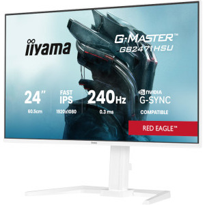 IIyama Gaming Red Eagle G-MASTER GB2471HSU-W1 23.8 inch FHD IPS 0.3 ms 240 Hz HDR G-Sync Compatible