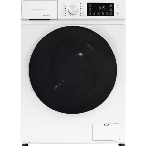 Masina de spalat rufe Daewoo DWD-FV2021-5, Slim, 7 kg, 1200 RPM, Clasa A, Inverter, Steam Wash, Storm Wash, Alb