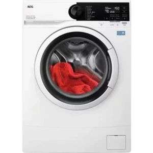 Masina de spalat rufe AEG L6SE26WE, Slim, 6 kg, 1200 RPM, Clasa A, Inverter, ProSense, TimeSave, Alb