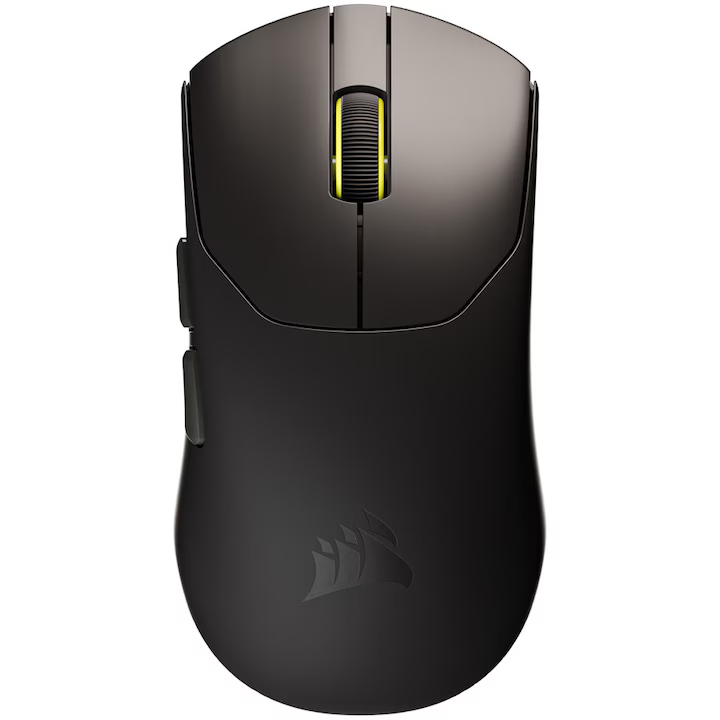 Mouse gaming wireless Corsair SABRE v2 PRO Ultralight Black, 36g, w/lag-free 8kHz hyper-polling, 33K DPI sensor, forma simetrica, Negru - imagine 3