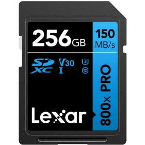 Lexar SDXC 800x Pro UHS-I 256GB