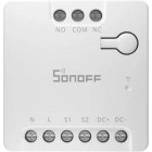 Releu Sonoff MINI-D Releu inteligent, Wi-Fi, Matter, Contact uscat, AC/DC, 2A, Control aplicatie, Control vocal, Programari, Alb
