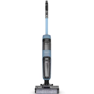Rowenta X-Clean 2 GZ2271E0, vertical cu mop, 120W, 0.44L, Albastru/Negru