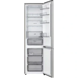 LG GBBS322APY, 375 L, Clasa A, No Frost, Smart Inverter, AI Fresh, LinearCooling, DoorCooling+, FreshBalancer, FreshConverter, ThinQ, Control electronic, 203 cm, Argintiu