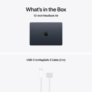 Apple 13.6'' MacBook Air 13 with Liquid Retina, Apple M5 chip (10-core CPU), 16GB, 1TB SSD, Apple M5 10-core GPU, macOS, Midnight, INT keyboard, 2026