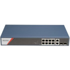 Switch Hikvision Gigabit DS-3E1512HP-SI-8P2T2F