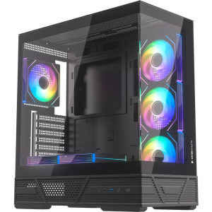 Gaming DRAGON Epic Elite, AMD Ryzen 5 9600X 3.9GHz, 32GB DDR5, 2TB SSD, RTX 5070 12GB GDDR7, Iluminare RGB