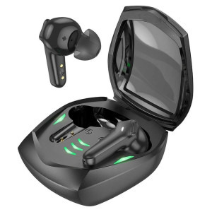 Casti Gaming Hoco EW28, TWS, Black