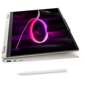 Lenovo 16'' Yoga 7 2-in-1 16AGP11, WUXGA OLED Touch, Procesor AMD Ryzen™ AI 7 445 (8M Cache, up to 4.6 GHz), 24GB LPDDR5X, 1TB SSD, AMD Radeon 840M, No OS, Seashell, 3Yr Onsite Premium Care