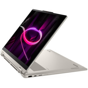 Lenovo 16'' Yoga 7 2-in-1 16AGP11, WUXGA OLED Touch, Procesor AMD Ryzen™ AI 7 445 (8M Cache, up to 4.6 GHz), 24GB LPDDR5X, 1TB SSD, AMD Radeon 840M, No OS, Seashell, 3Yr Onsite Premium Care
