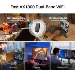 MERCUSYS MA70XM AX1800 Dual-Band Wi-Fi 6