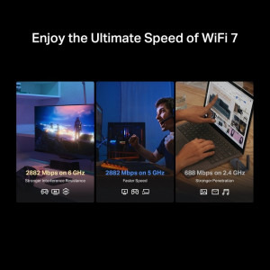 MERCUSYS MA37BEH BE6500 Tri-Band Wi-Fi 7