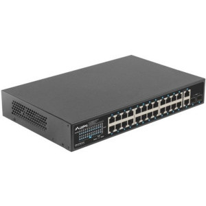 Lanberg Gigabit RSGE-24P-2GE-2S-250