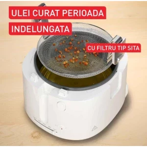 Tefal Friteuza Filtra Vision FF2541E0, 1900W, 2.1L, Alb