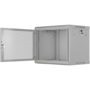Lanberg WF01-6409-23S 9U, Wall mount, 600 x 450, Perforated door, Gri