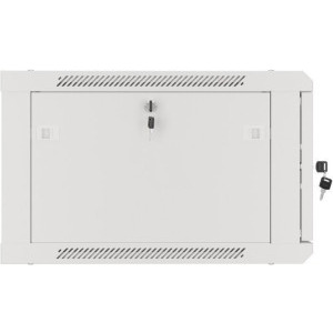 Lanberg WF01-6606-10S 6U, Wall mount, 600 x 600, Glass door, Gri