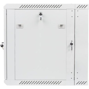 Lanberg WF02-6612-10S 12U, Wall mount, 600 x 600, Temper glass door, Gri