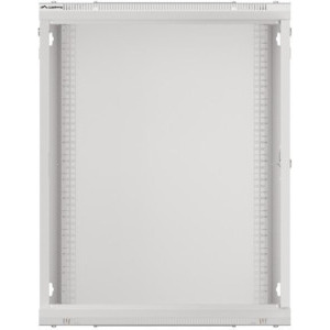 Lanberg WF01-6615-10S 15U, Wall mount, 600 x 600, Glass door, Gri