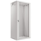 Lanberg WF01-6427-10S 27U, Wall mount, 600 x 450, Glass door, Gri