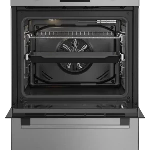 Beko FBSM69301SXT, Electric, 4 zone de gatit, Sistem de siguranta, Autocuratare hidrolitica, Steam Assisted Cooking, 3D Cooking, SteamShine, Clasa A, 60 cm, Inox