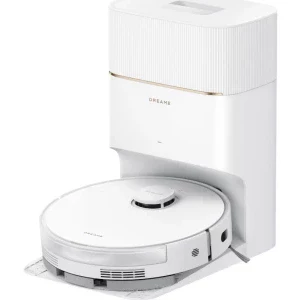 Aspirator robot Dreame D20 Pro Plus, 5200 mAh, 13000Pa, 0.5 L + 5L, Alb