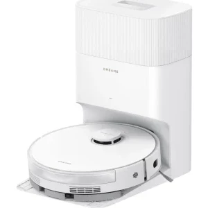 Aspirator robot Dreame D20 Plus, 5200 mAh, 13000Pa, 0.5 L + 5L, Alb