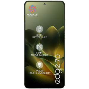 Motorola Edge 70, 512 GB, 12GB RAM, Dual SIM, 5G, Tri-Camera, PANTONE Bronze Green