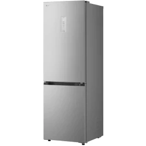 LG GBBSJ11EPY, 333 L, Clasa E, No Frost, Inverter, AI Fresh, LinearCooling, DoorCooling+, ThinQ, Control electronic, 186 cm, Argintiu