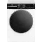 Masina de spalat rufe cu uscator Beko B7DFT68442WBPB ES, Spalare 8 kg, Uscare 5 kg, 1400 RPM, Clasa D, ProSmart Inverter, SteamCure, HomeWhiz, Alb